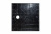 BESCO Brodzik 80x80 Vexo Marble Black VMB-80-80-K